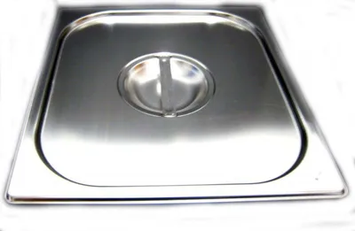 Produktbild von GN 2/3 Gastronormbehälter GN-Behälter Edelstahl Deckel Gastronorm