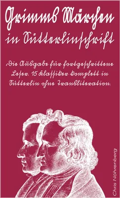 Produktbild von Grimms Märchen in Sütterlinschrift
