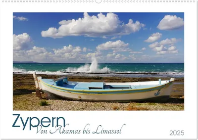 Produktbild von Zypern. Von Akamas bis Limassol (Wandkalender 2025 DIN A2 quer), CALVENDO Monatskalender