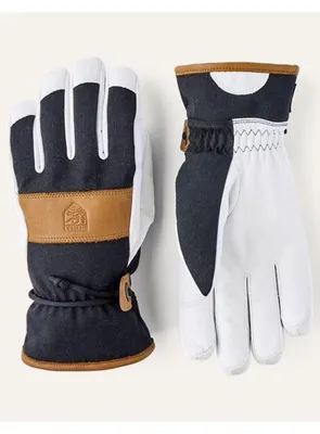 Produktbild von Hestra Handschuhe Voss CZone - 5 finger Schwarz/ Kork : 6,0 Größe: 6,0