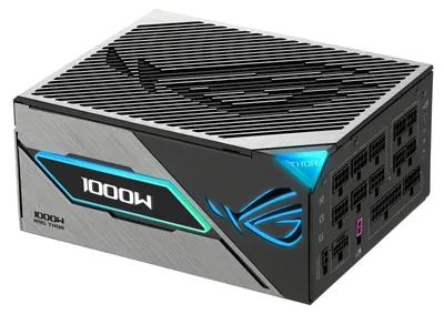 Produktbild von ASUS ROG -THOR-1000P3-GAMING-E, 1000 W, 100 - 240 V, Aktiv, 125 W, 1000 W, 125 W