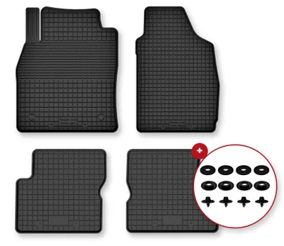 Immagine prodotto di Tappetini gomma vasca per Opel E-Mokka 2020- Set 4 pezzi con clip