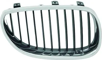 Produktbild von DIEDERICHS 1224040 Kühlergrill Frontgrill für BMW 5 Limousine (E60) Rechts Chrom/Schwarz