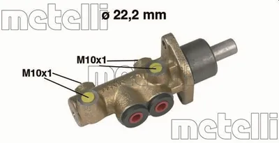 Obrázok produktu pre 1 hlavný brzdový valec METELLI 05-0278 pre FIAT