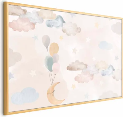 Produktbild von Posterpapier Poster - Fairytale Sky 30x21 cm Für Kinder e-C-10059-ao-a