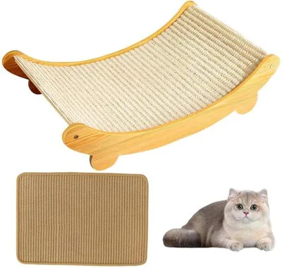 Image de Griffoir en bois avec sisal