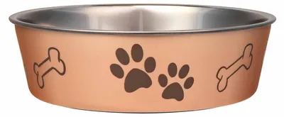 Produktbild von Loving Pets - Bella Bowls – Futternapf für Hunde, ohne Spitze, Edelstahl, rutsch