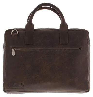 Productafbeelding van Plevier Brooklyn Business Bag 15.6 inch Brown