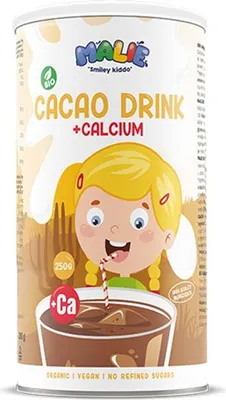 Produktbild von MalieCacao Drink + Calcium  Cremiger Kakaogenuss mit Kalzium fr Knochen & Zhne  250 g