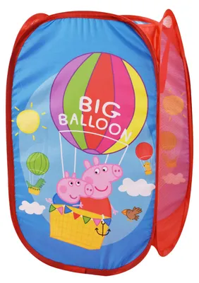 Produktbild von Peppa Pig - Aufbewahrungsbox Pop-up 'Big Balloon' 36 x 36 x 58 cm
