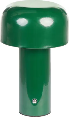 Produktbild von BELIANI Tischlampe Grün Metall Kabellos Wiederaufladbar Akku Touch Funktion LED Dimmfunktion USB Kabel Indoor Outdoor Tischleuchte Schreibtischlampe
