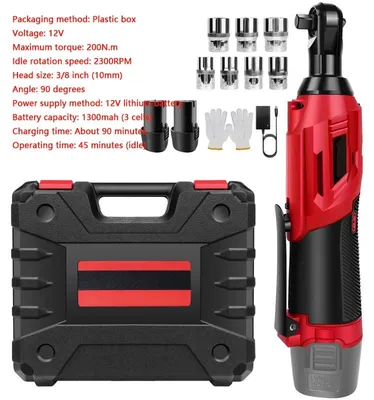 Obrázek produktu pro Elektrický šroubovák, vysoký točivý moment, uživatelsky přívětivý design, model A