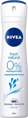 Produktbild von Nivea Deo Fresh Natural Spray ohne Aluminium 150ml 6er Packung