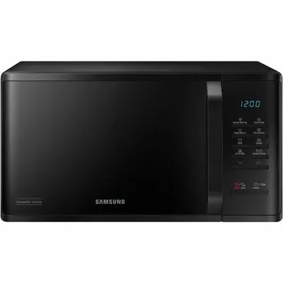 Obrázok produktu pre Samsung Mg23K3513ak Mikrovlnná rúra - 23l - gril - elektronická - 800W - 28,8 cm - keramický smalt - čierna
