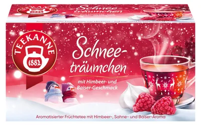 Produktbild von TEEKANNE Schneeträumchen Tee 18 x 2,25 g