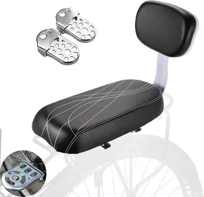 Produktbild von Famanu Fahrradsitzauflage mit Memory-Schaum und Belüftung – Schwarz
