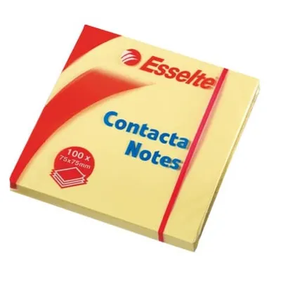 Produktbild von Esselte 83003, Quadratisch, Gelb, Papier, 75 mm, 75 mm, 90 mm