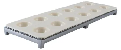Productafbeelding van Aluminium Ravioli Maker Tray met 12 Holes voor Zelfgemaakte Pasta