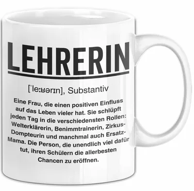 Produktbild von Unterricht Lehrer Wertschätzung Tasse Geschenk Lustige Geschenkidee Spruch Lehrerin (Weiß)