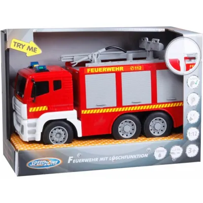 Image de Speedzone D/C Pompiers avec son et lumière, 1:12