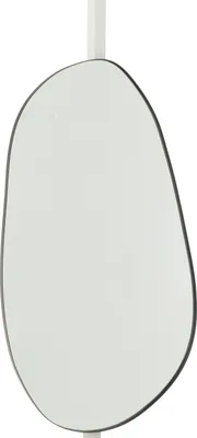 Produktbild von J-Line Spiegel Extrema - Metall/Glas - schwarz - groß - 108 x 59 cm