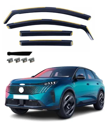 Image de Lot de 4 déflecteurs de vent pour PEUGEOT 3008 (modèle de 2024) +