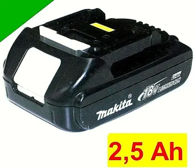 Produktbild von Original Makita Akku 18 V BL1815 Compact Neubestückt mit 2,5 Ah 2500 mAh
