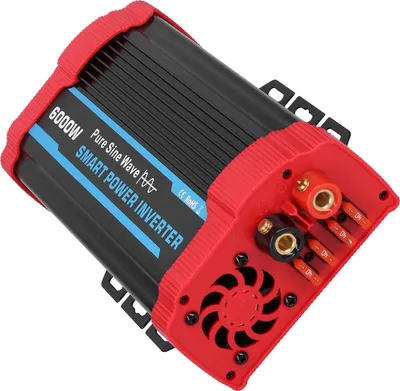 Obrázok produktu pre Menič, čistá sínusoida, 6000 W, 12 V na 110 V - 120 V, na univerzálne použitie v automobilovom priemysle