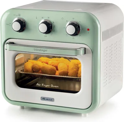 Produktbild von Ariete Vintage Air Fryer Mini- Ofen grün