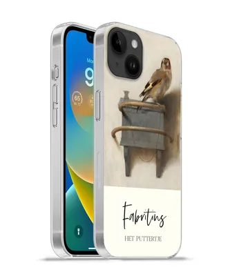 Produktbild von MuchoWow® Handyhülle Schutzhülle Hülle für Apple iPhone 14 Plus - Soft case Alte Meister - Der Stieglitz - Fabritius Silikon Softcase Handy Hülle - Abbildung