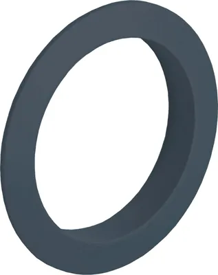 Produktbild von JUNIE Push-Lock Zylinderrosette  rund, Kunststoff anthrazitgrau