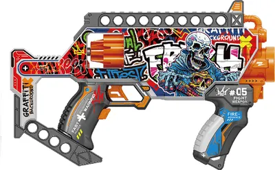 Obrázok produktu pre Samopal na penové náboje revolver 35 cm