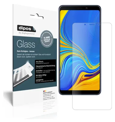 Produktbild von 2x Schutzfolie für Samsung Galaxy A9 (2018) matt - Anti-Shock 9H Folie Glass