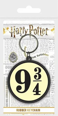 Obrázek produktu pro Klíčenka gumová, Harry Potter - 9 3/4