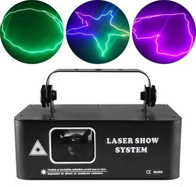 Obrázok produktu pre Sada laserových svetiel s RGB animáciou pre diskotéku