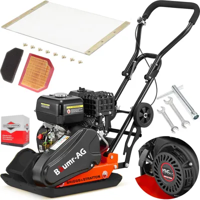 Zdjęcie produktu dla Zagęszczarka gruntu ubijak BAUMR-AG 90 kg silnik BRIGGS & STRATTON + GRATISY