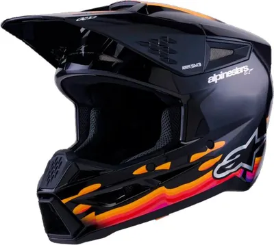 Produktbild von Alpinestars S-m3 Force Ece22.06 Offroad-helm Schwarz 2XL Schwarz 2XL