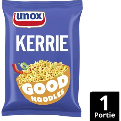 Obrázek produktu pro Unox Good Noodles Curry Flavor, 70 g - Rychlé instantní nudle s kari