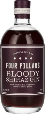 Produktbild von Four Pillars BLOODY SHIRAZ Gin 37,8% Vol. 0,7l