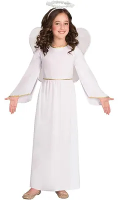 Produktbild von Amscan Nativity Angel – Weihnachtsengel-Kostüm, Größe 3–4 Jahre
