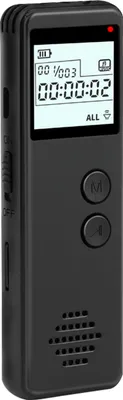 Produktbild von Digitaler Sprachrekorder Sprachaktivierter Rekorder Rauschunterdrueckung Diktiergeraet MP3-Player HD-Aufzeichnung 10 Stunden kontinuierliche Aufzeichnung Line-In-Funktion fuer Besprechungsvortrag Interviewklasse MP3-Aufzeichnung