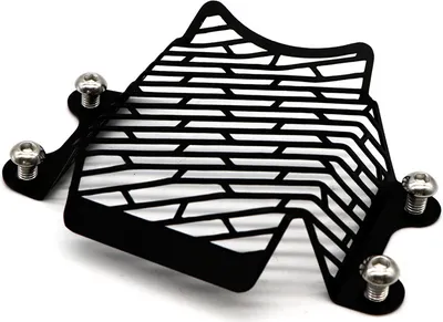 Productafbeelding van Voor KTM DUKE 390, modeljaren 2017-2020: Onderdelen voor motorfietsaanpassing, ballastplaat, beschermkap, zwart