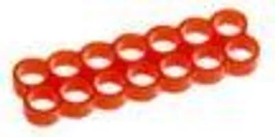 Produktbild von E22 14-Slot Stealth Kabelkamm - rot