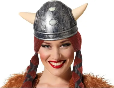 Produktbild von Atosa Wikingerhelm Silber  Silber One Size