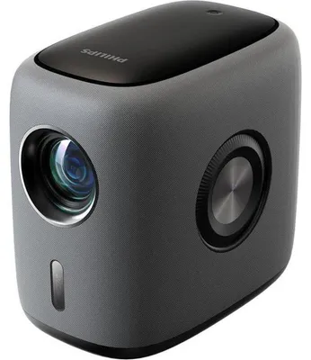 Produktbild von Videoprojektor PHILIPS NEOPIX 950, 1080P, 1400 ANSI Lumen, WiFi 6, Google TV, Schwarz