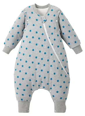 Produktbild von Duomiaomiao Baby Schlafsack 2.5 Tog - Baumwoll Schlafsack mit Beinen für Kinder 3-4 Jahre