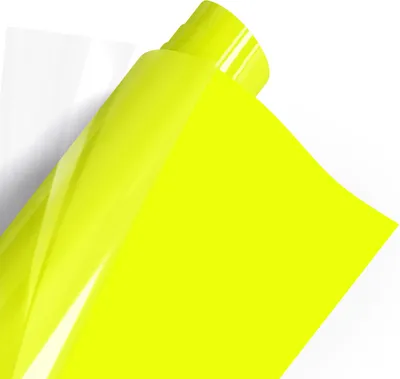 Produktbild von POLI-FLEX PREMIUM Meterware - 440 NEON-YELLOW - Breite: 50cm