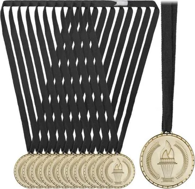 Produktbild von Goldmedaille für Kinder - 12er-Set