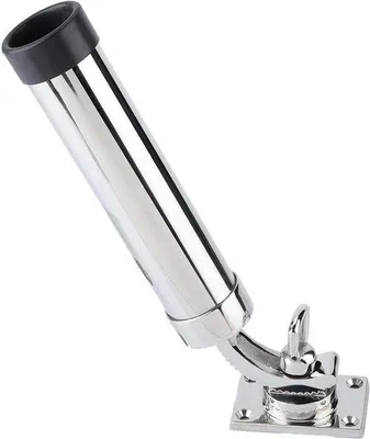 Produktbild von Flexible Bootangelhalterung in Silber Edelstahl