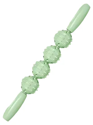 Produktbild von Muskelroller für Sportler, 3/4 Rollen, Tiefengewebsmassage-Stick, Werkzeug zur Bein- und Rückenregeneration, Faszienrolle gegen Cellulite und Muskelkater